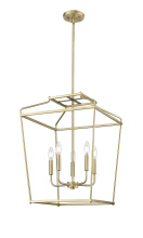 Millennium 19005-VB - Nellita 18" Wide 5-Light Pendant - Vintage Brass