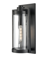 Millennium 192301-PBK - Braselton 23.75" High 1-Light Outdoor Wall Sconce - Powder Coated Black