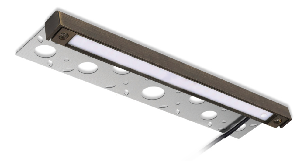 Irradiar Brass Hardscape 12" Light