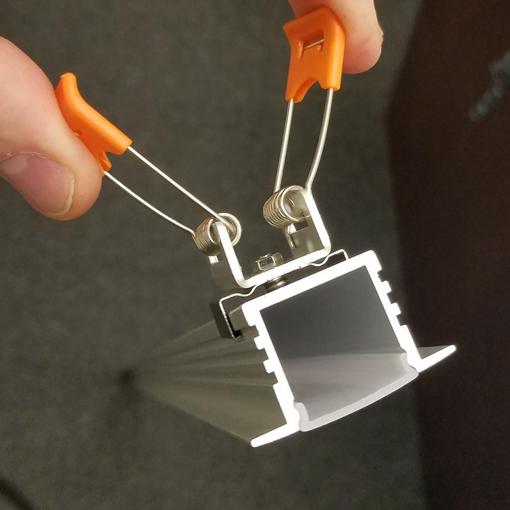 Aluminum Mounting Channels Extra-Deep Flanged Accessories