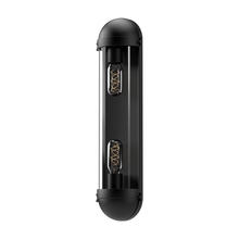 Alora Lighting VL539221MBCL - Cyrus 6-in Clear Glass/Matte Black 2 Lights Vanity