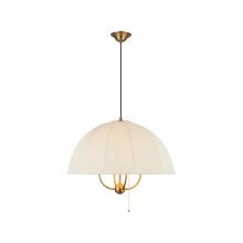 Alora Lighting PD661424BG - Crosby 24-in Brushed Gold Socket Pendant