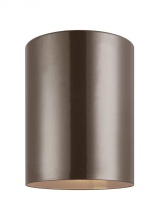 Visual Comfort & Co. Studio Collection 7813897S-10 - Outdoor Cylinders Small LED Ceiling Flush Mount