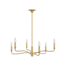 Visual Comfort & Co. Studio Collection AC1226GD - CHATSWORTH 32 6L CHANDELIER GD