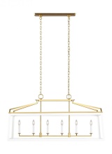Visual Comfort & Co. Studio Collection CC1586MWTBBS - Carlow Linear Lantern