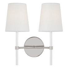 Visual Comfort & Co. Studio Collection KSW1102PNGW - Monroe Double Sconce