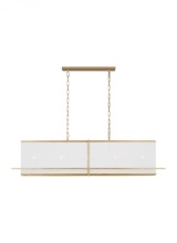 Visual Comfort & Co. Studio Collection TFC1025CGD - Dresden Large Linear Chandelier
