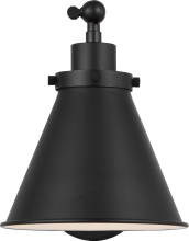 Visual Comfort & Co. Studio Collection CW1121MBK - WELLFLEET 1A CONE SCONCE MBK