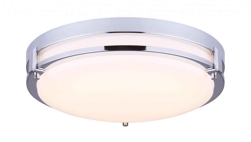 Gilda LED Integrated Flush Mount Light, Metal Finish