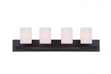 Canarm IVL370A04ORB-O - Hampton 4 Light Vanity, Bronze Finish