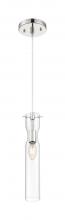 Nuvo 60/6866 - Spyglass - 1 Light Mini Pendant with Clear Glass - Polished Nickel Finish