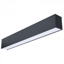 Nuvo 65/1280 - Momentum; 2 Foot LED Connectable Linear Strip; Up and Down Selectable; Black Finish