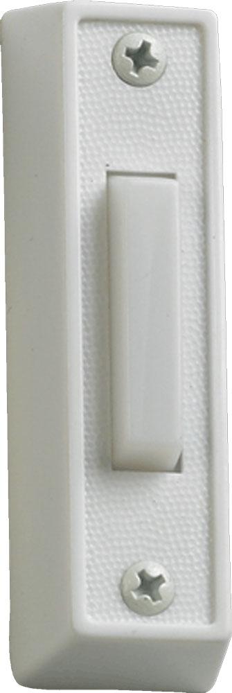 PLASTIC DOOR BUTTON - WH
