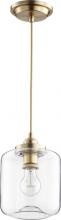 Quorum 845-80 - CLEAR PENDANT 7" - AGB