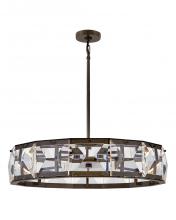 Fredrick Ramond Merchant FR30105BX - Medium LED Drum Chandelier