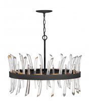 Fredrick Ramond Merchant FR30904BLK - Medium Single Tier Chandelier