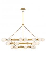 Fredrick Ramond Merchant FR41908LCB - Double XL Multi Tier Chandelier