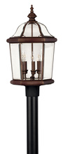 Hinkley 2451CB - Large Post Mount Lantern