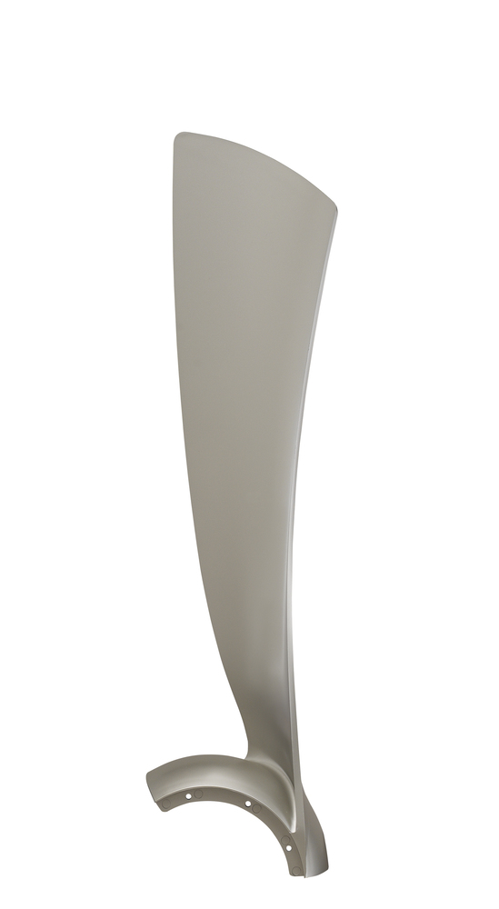 Wrap Custom 56 inch Indoor/Outdoor Ceiling Fan Blade Set of 3 - Brushed Nickel