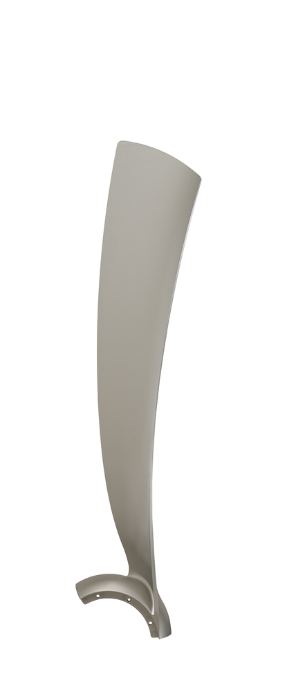 Wrap Custom 72 inch Indoor/Outdoor Ceiling Fan Blade Set of 3 - Brushed Nickel