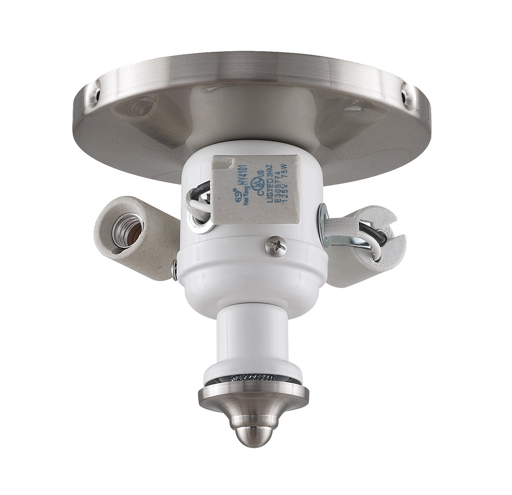 myFanimation - Candelabra Bowl Fitter - Brushed Nickel