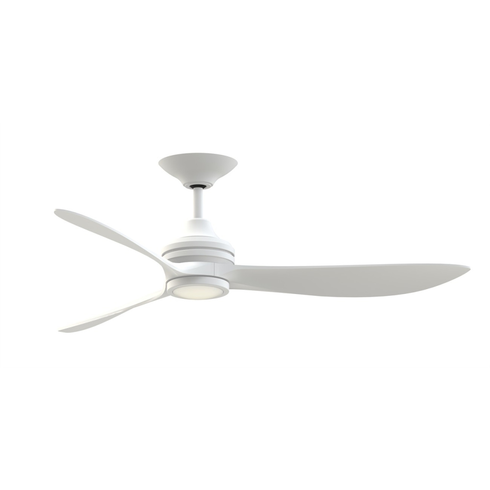 Aviara 60 inch Indoor/Outdoor Ceiling Fan with LED CCT Select Light Kit