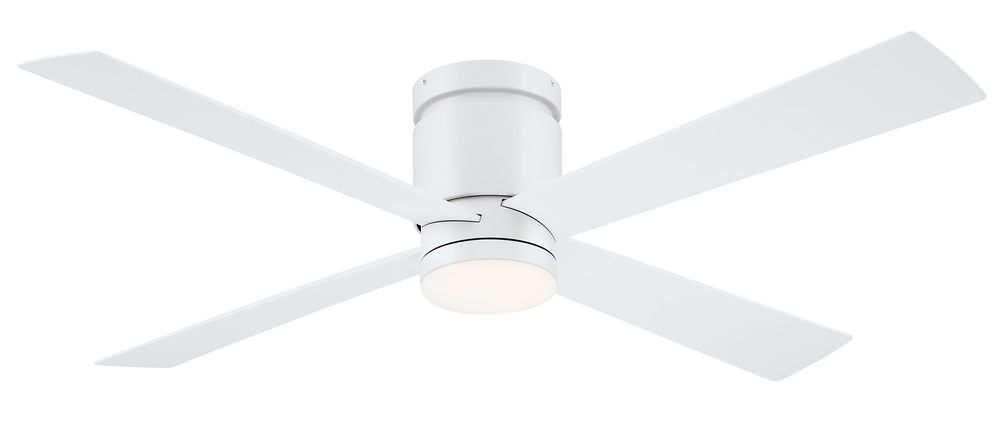 Kwartet 52 inch Indoor/Outdoor Ceiling Fan with LED CCT Select Light Kit
