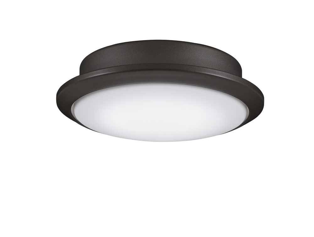 Wrap Custom Ceiling Fan Color Temperature (CCT) Select LED Light Kit - Matte Greige