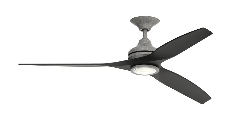 Spitfire Indoor/Outdoor Ceiling Fan AC Motor- Galvanized